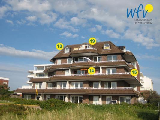 Haus Strandblick Ferienwohnung 15 Wangerooge Dış mekan fotoğraf