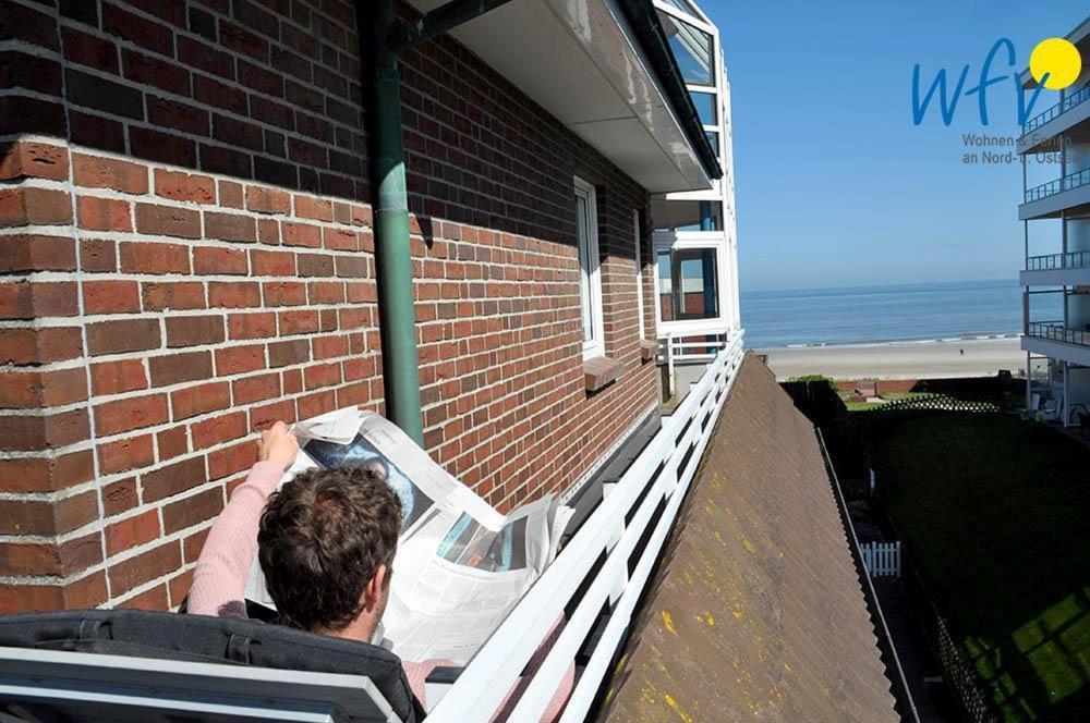 Haus Strandblick Ferienwohnung 15 Wangerooge Dış mekan fotoğraf