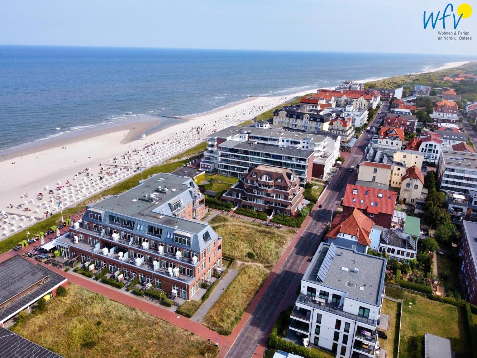 Haus Strandblick Ferienwohnung 15 Wangerooge Dış mekan fotoğraf